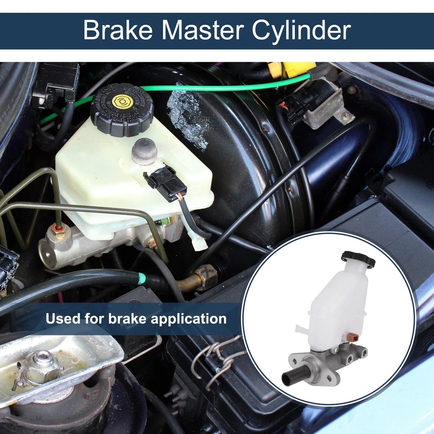 Brake Master Cylinder with Reservoir for Hyundai Santa Fe II (2006-2012)
