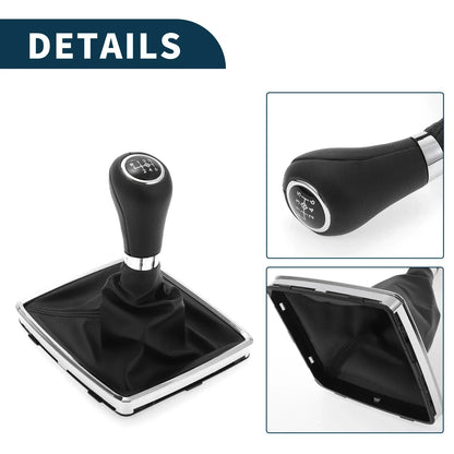 6 Speed Gear Shifter Knob & Cover for Mercedes-Benz C-Class (2007-2021)