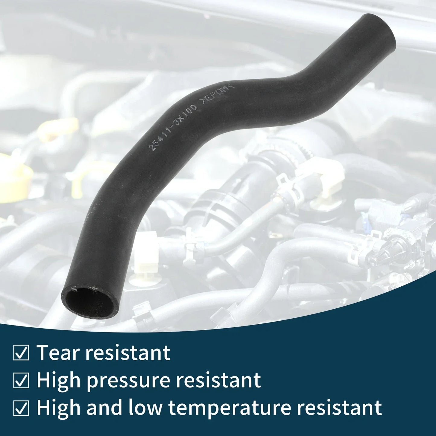 Radiator Hose for Hyundai Elantra 2012-2017 (2 x)