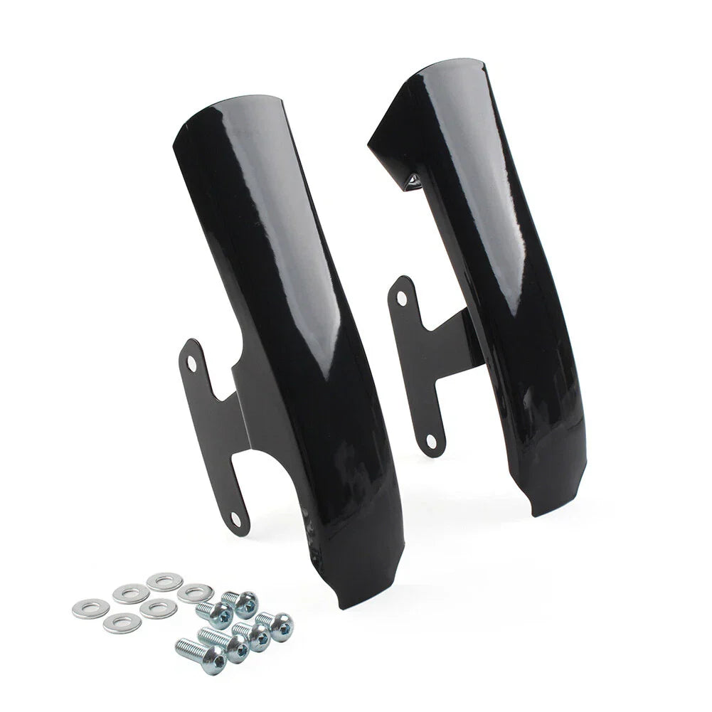 Black Fender-Saddlebag Filler Panels for Harley-Davidson Touring (2009-2013)