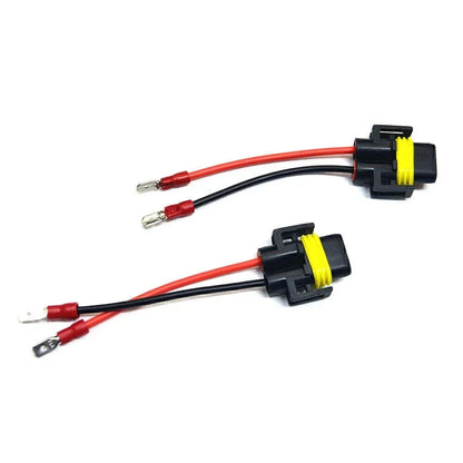 H11 to H11B Conversion Wire Harness for Headlight Pigtail LED Halogen Bulbs