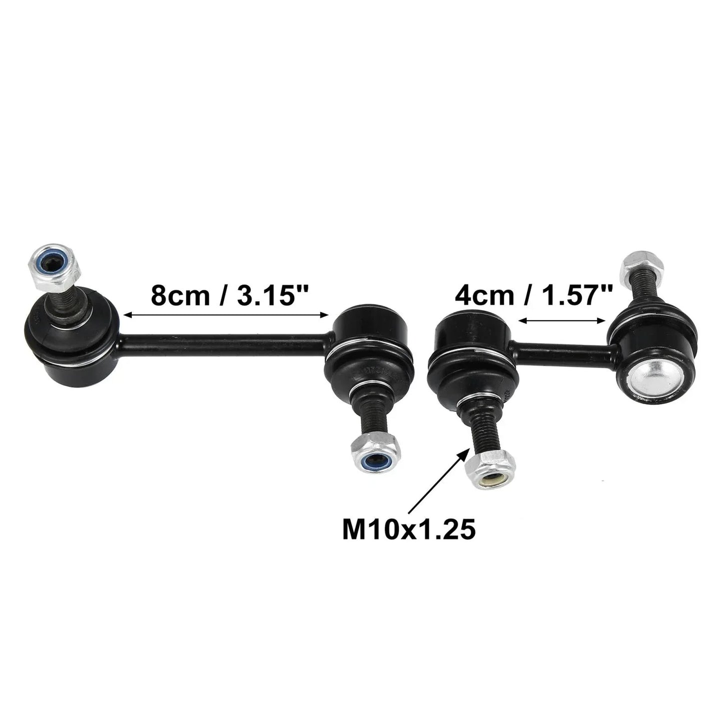 4 x Front Rear Sway Bar Links Stabilizer Link for Honda Accord (2003-2007)