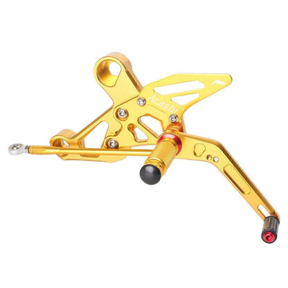 Adjustable Rearset Footpegs Kit for Yamaha MT-09 FZ-09 (2014-2017) Gold