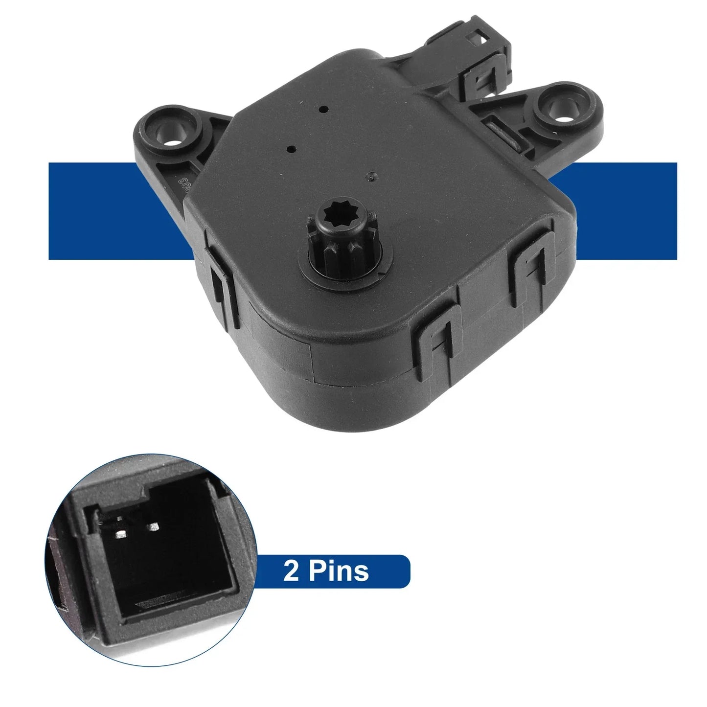 2 x Air Door Actuators for Dodge Caravan (2001-2007) - Replacement Parts