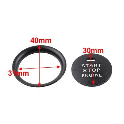 Silver Engine Start Push Button Cover Ring Trim for Mazda 3 6 CX-5 (2004-2023)