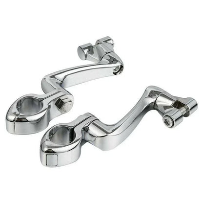 1 1/4" Engine Guards Highway Footpeg Pegs for Harley