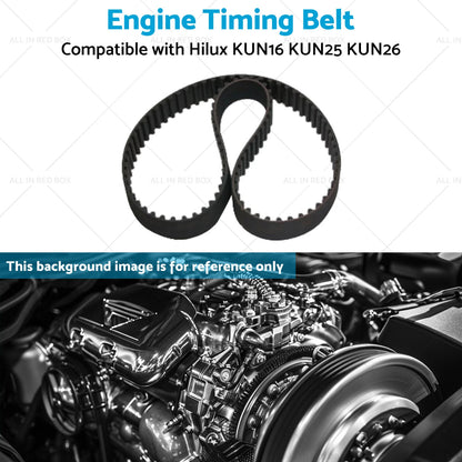 1 x Engine Timing Belt for Toyota Hilux KUN16 KUN25 KUN26 (2005-2015)