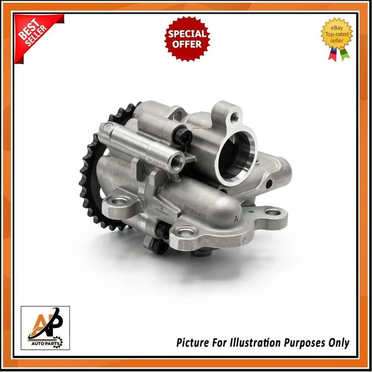 Engine Oil Pump Replacement for Citroen Jumper Transit 2.2 2.4 Diesel (2000–2019)