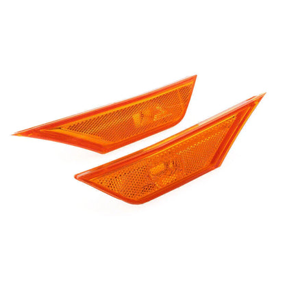 Side Marker Lights Turn Signal Lamps with LED Bulbs for Honda Civic (2016-2021)