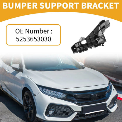 Front Bumper Support Bracket for Lexus IS350 2014-2016 1 x Black ABS