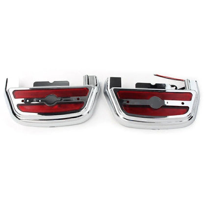 LED Light Passenger Footboard Cover for Harley Touring Road King (2014-2023)