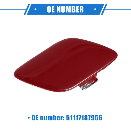 Tow Hook Eye Hole Cover Cap for BMW E92/E93 (2007-2010) Red Front Right