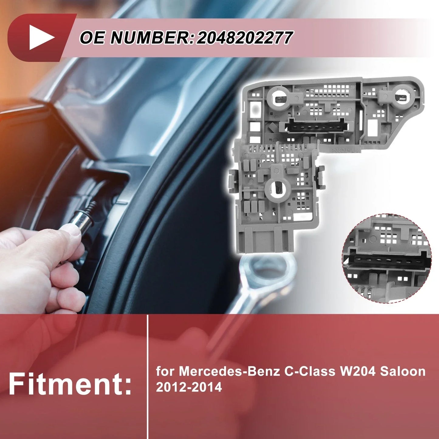Light Socket for Mercedes-Benz C-Class W204 Saloon (2012-2014)