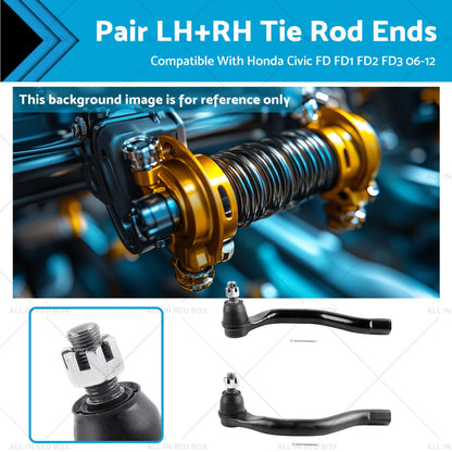 Tie Rod Ends for Honda Civic FD FD1 FD2 FD3 1.3 (2006-2012)