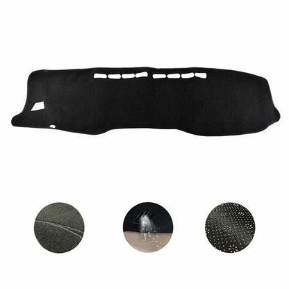 Non-Slip Dashmat for Toyota Hilux SR5 SR Workmate GUN126R 2016-2020 Black