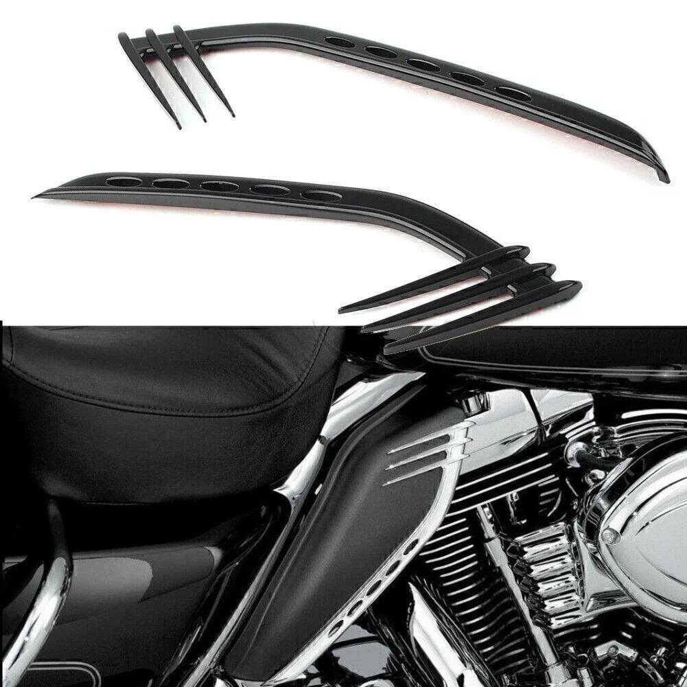 Mid-Frame Air Deflectors for Harley Road Glide CVO Ultra FLTRUSE (2015-2023)