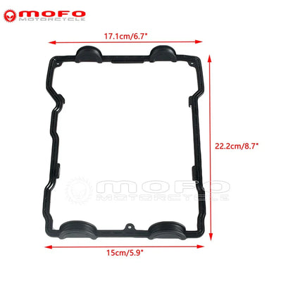 Rubber Cylinder Head Cover Gaskets for BMW F750GS F850GS F900R F900XR (2018-2023)