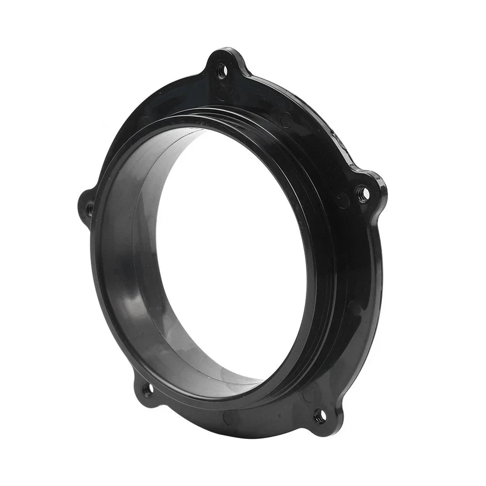 Air Filter Intake Adapter for Yamaha YFZ450 (All Years) - Plastic Black