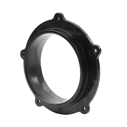 Air Filter Intake Adapter for Yamaha YFZ450 (All Years) - Plastic Black