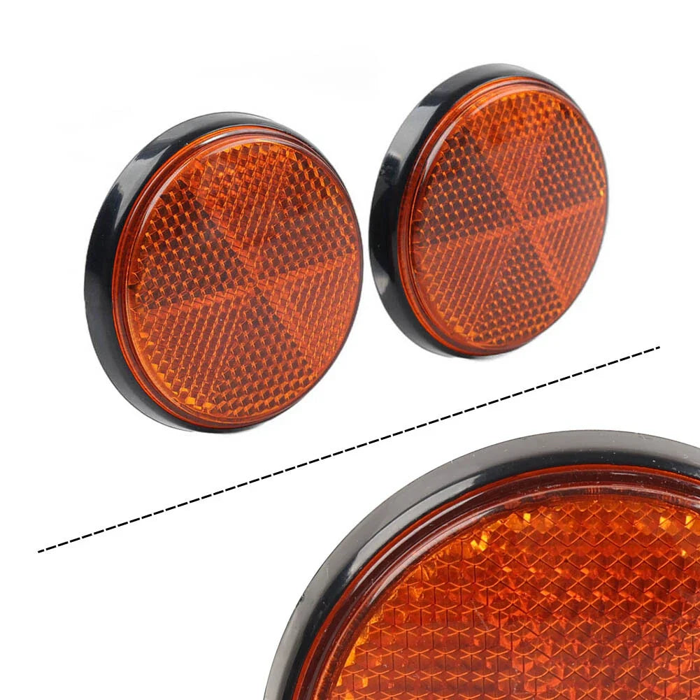 Round Warning Reflector Side Marker  for Motorcycle ATV