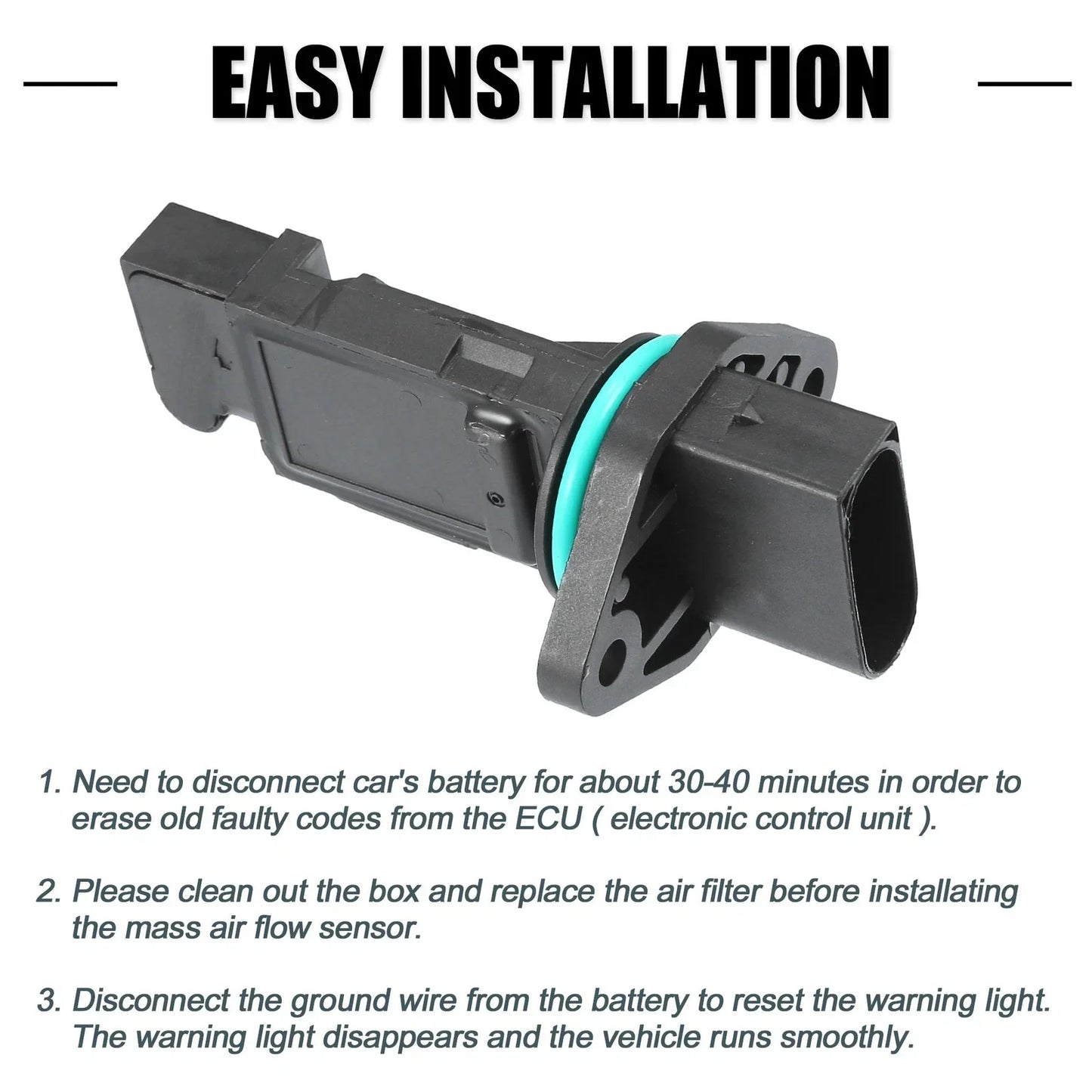 Mass Air Flow Sensor for Mercedes-Benz C230 (1997-2000)