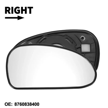 Right Side Mirror Glass Replacement for Hyundai Sonata (1999-2005)