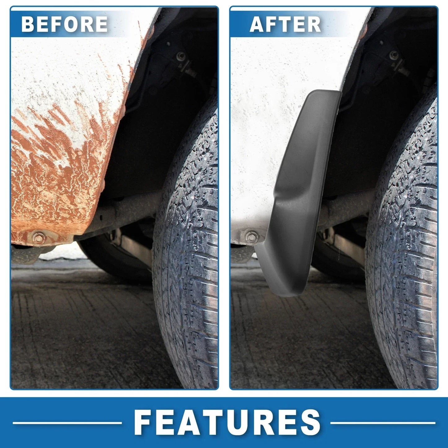 Mud Flap Splash Guard for Honda Accord 11th Gen (2023-2024)