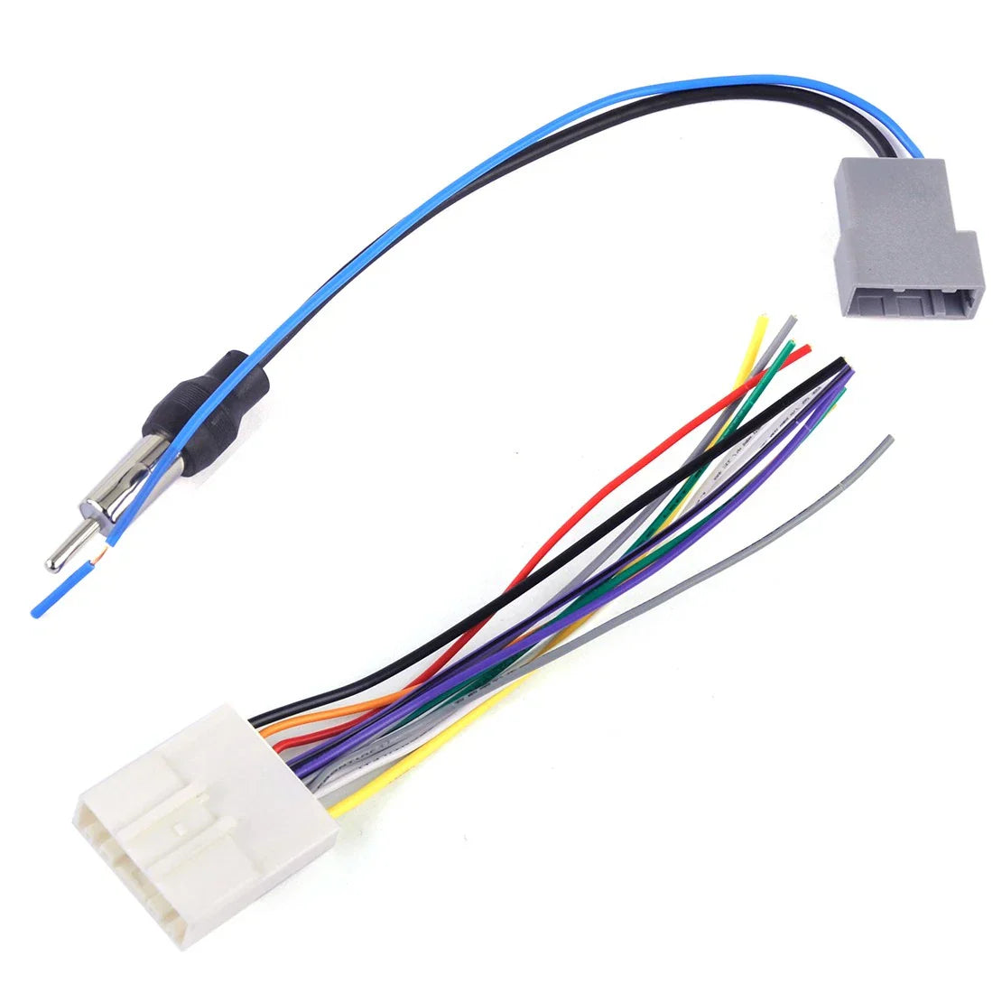 DVD Radio Stereo Connector Adapter Cable Antenna Harness for Nissan Subaru