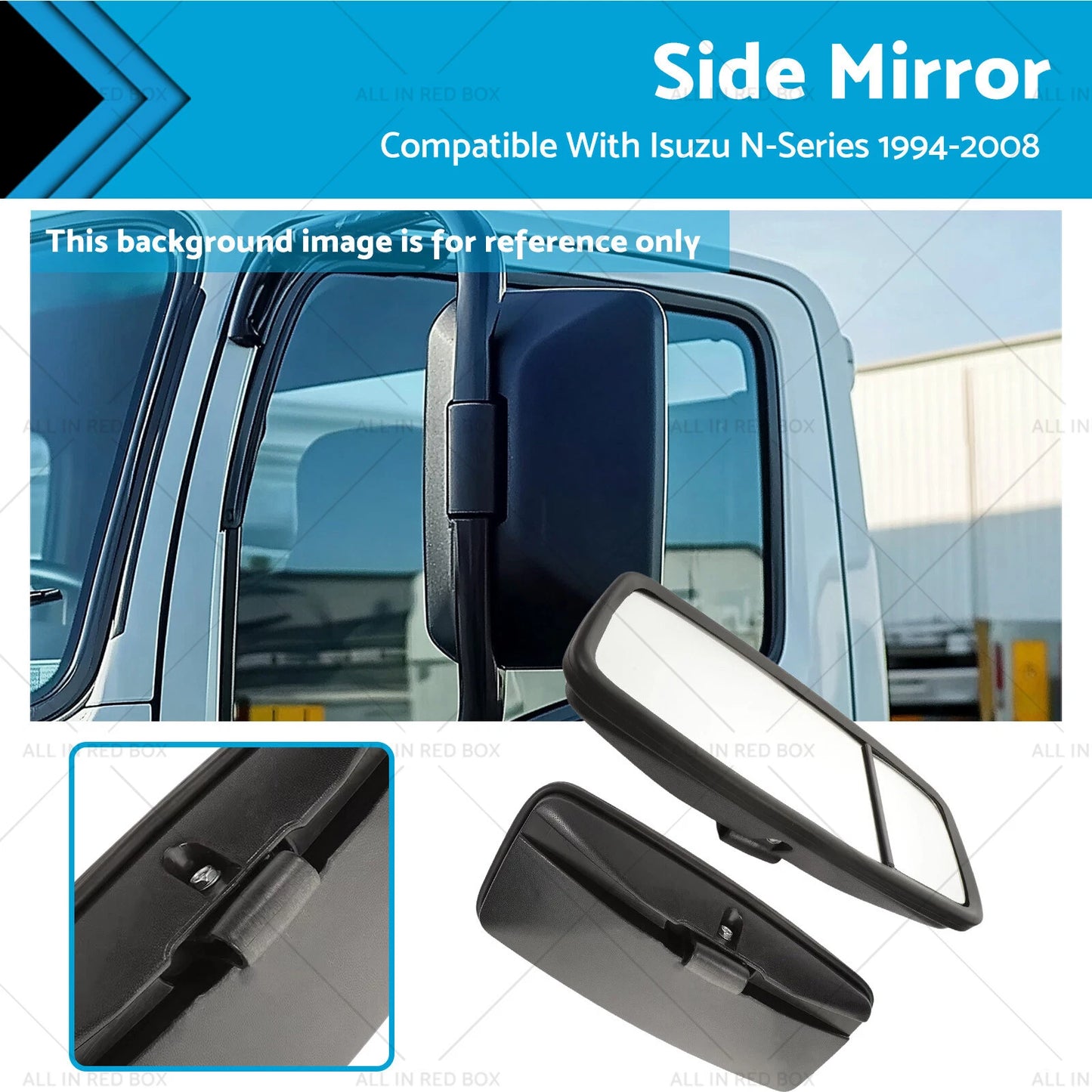 Side Mirror Pair Left + Right for Isuzu N-Series