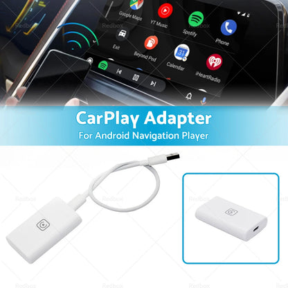 Wireless CarPlay Adapter USB Dongle for Android Auto Navigation Player
