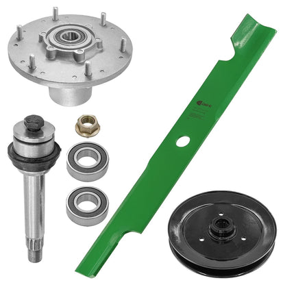 Deck Spindle Pulley Blade 60 Inch for Exmark Lazer Z E LZE270 LZE730 (2008–2020)