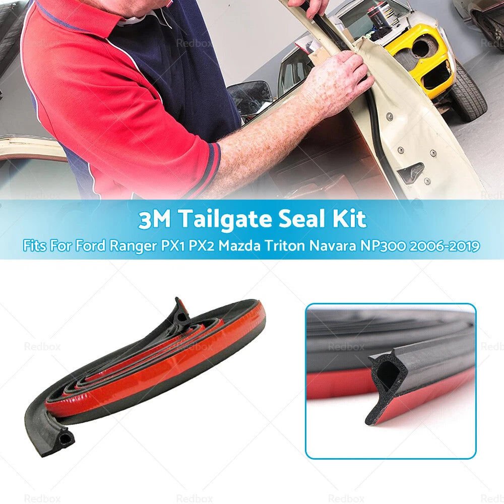 Tailgate Seal for Toyota Hilux SR5 SR Ute Dust 3M Rubber Tape