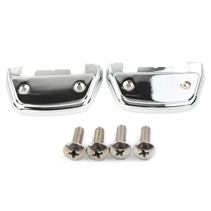 Chrome Passenger Footboard Covers for Harley Touring Road Glide (2014-2023)