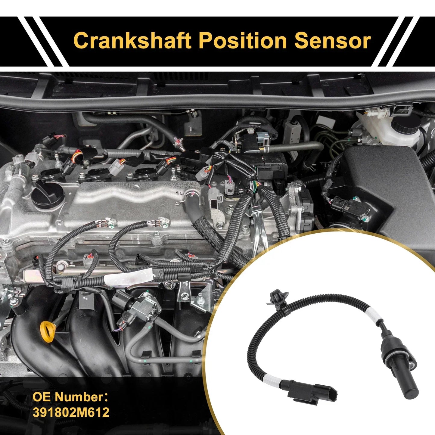 Crankshaft Position Sensor for Hyundai Accent (2020-2022)