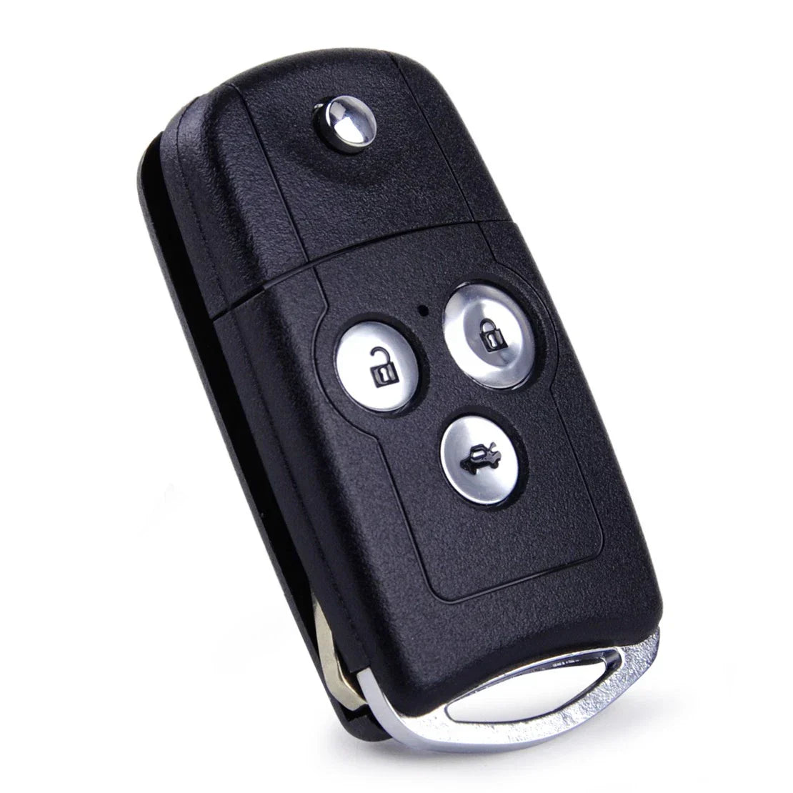 3 Button Key Shell Flip Key for Honda Jazz Civic Accord CRV HRV (2001-2023)
