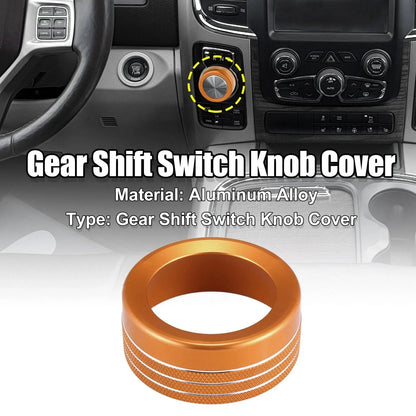 Dodge Ram Gear Shift Knob Cover Decoration 2013-2017 - Orange
