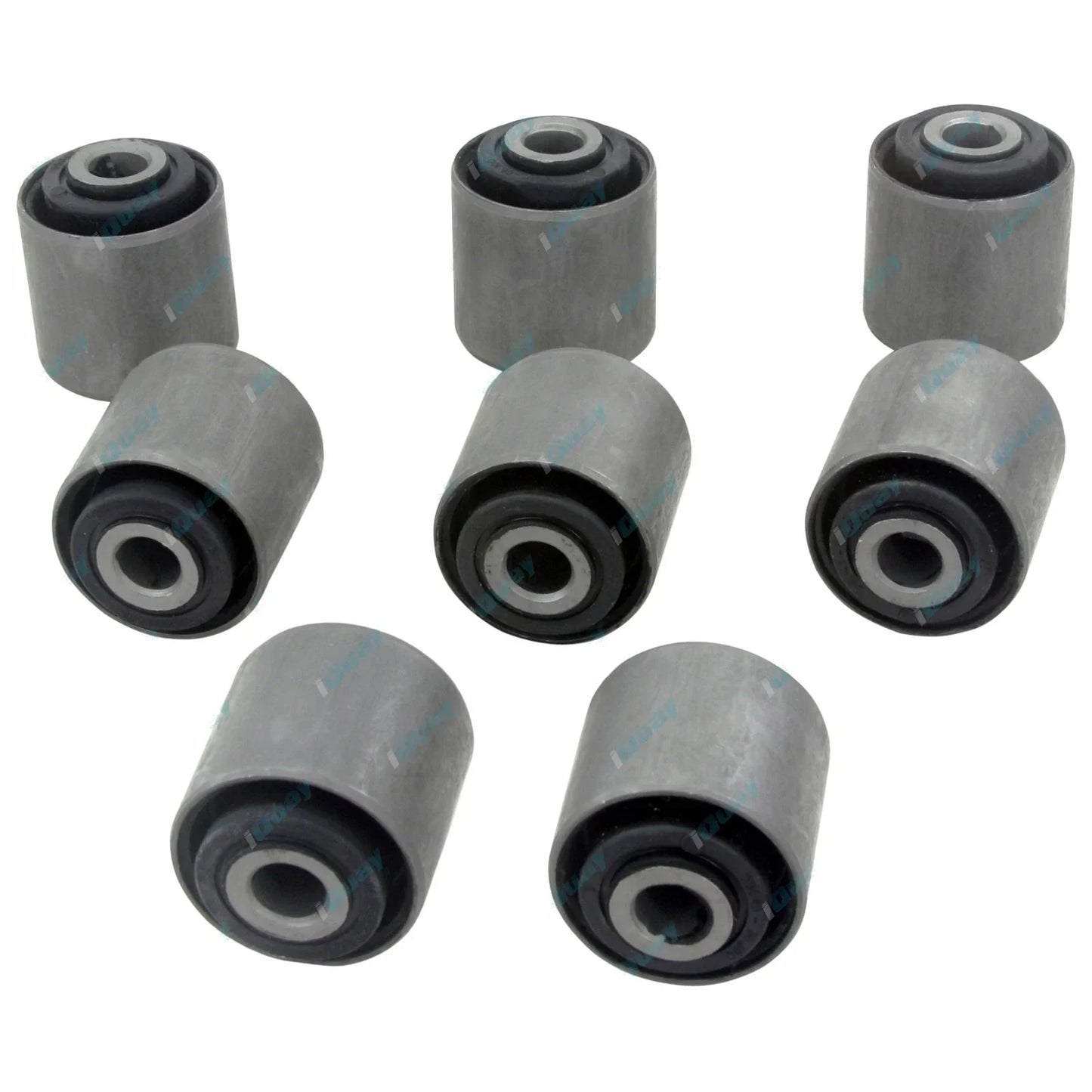 8pce Trailing Arm Rubber Bush Kit for Patrol GQ Y60 GU Y61 Upper & Lower Rear