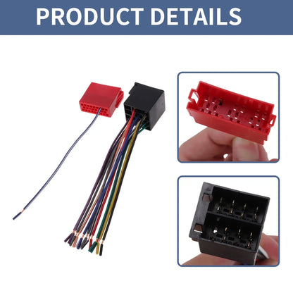 Car Stereo CD Player Wiring Harness Set for Hyundai Elantra (2001-2006)