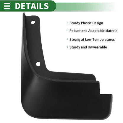 Mud Flaps Splash Guards for Hyundai Elantra 2021-2023 with Mount Accessories