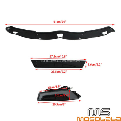 LED Turn Signal Light Trim for Harley Tri Glide CVO/SE FLHTCUTGSE (2014-2023)