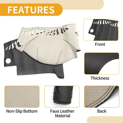 Dashboard Cover Mat for Mercedes C-Class W204 2008-2011 Black Carpet