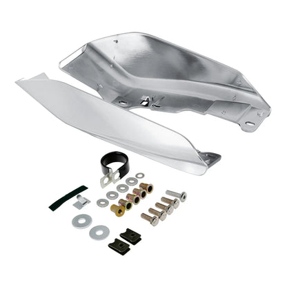 Mid-Frame Chrome Air Deflectors for Harley Road Glide (2017 - 2023)