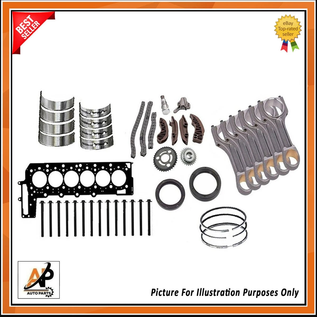 Forged Crankshaft Replacement for BMW X3 X5 X6 3.0 Diesel (2004–2013)