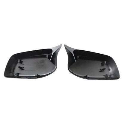 Rear View Mirror Cover Trim Black for BMW E60 E61 (2004-2007)