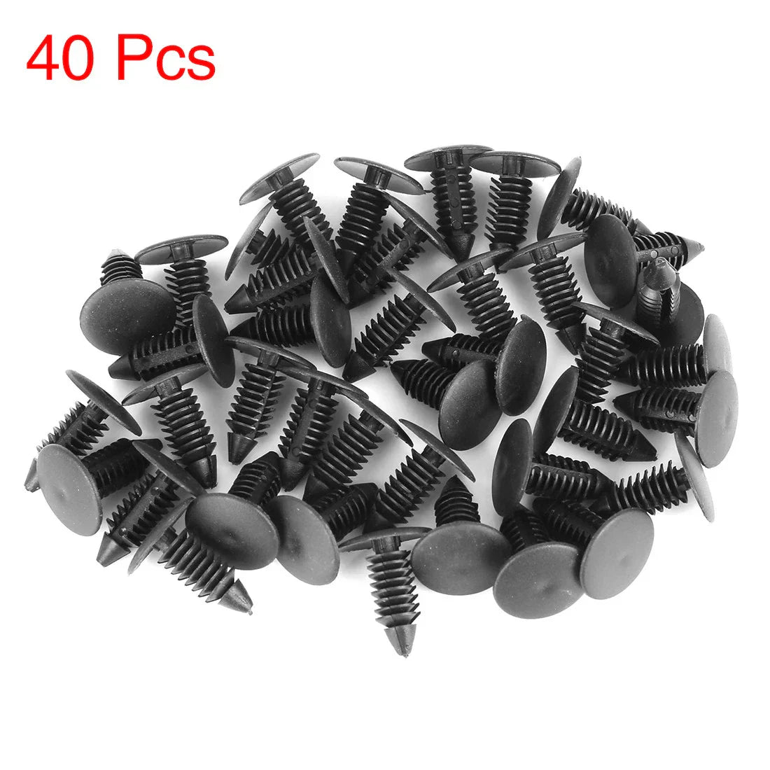 40 x Plastic Bolt Rivets Fastener Clips for Honda Trim Panels