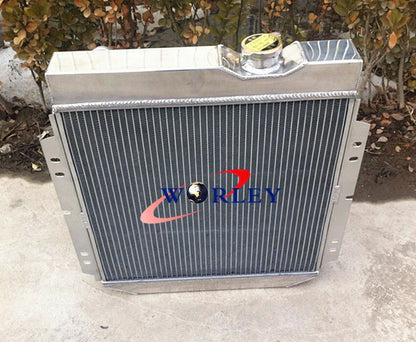 3 Row Aluminum Cooling Radiator for 1964-1966 Ford Mustang Falcon Comet