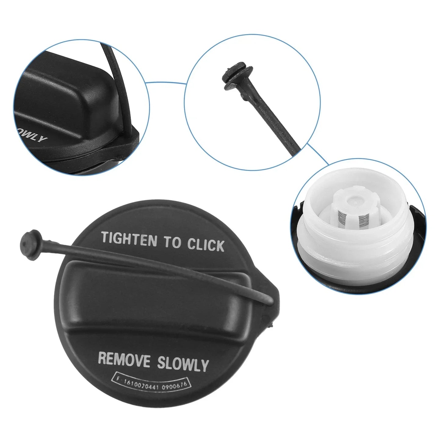 Fuel Tank Filler Cap for Honda Civic, Accord (2006-2015)