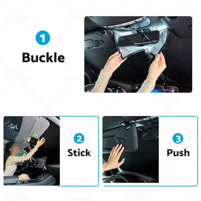 6 Layer Thick Windshield Sun Shade for Ford Ranger (2011-2022)