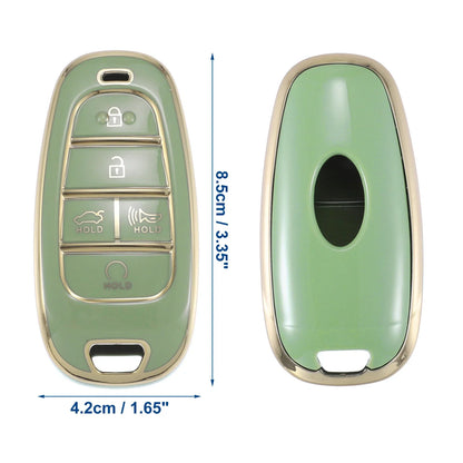 TPU 5 Button Keyless Entry Remote Key Fob Cover for Hyundai Tucson (2016-2023)