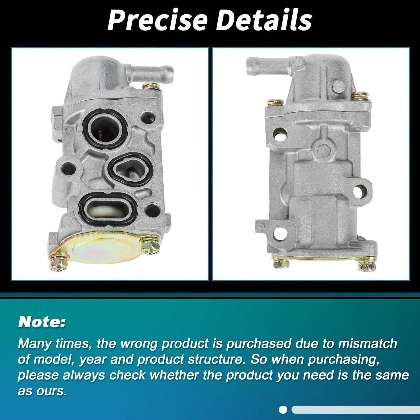 Fast Idle Air Control Valve for Honda CR-V 1997-2001 2.0L (1997-2001)